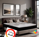 تشک خوشخواب مدل کلاسیک مموری،سایز ۱۴۰×۲۰۰.فنر منفصل.دونفره