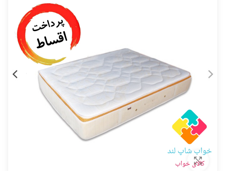 تشک خوشخواب مدل فرست کلاس پلاس،سایز۱۴۰×۲۰۰.فنر میکرو پاکتی.دونفره