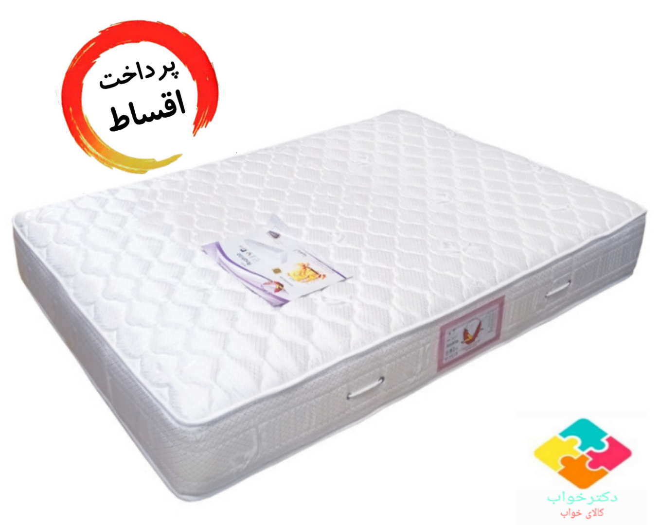 تشک خوشخواب مدل الیناطبی،ریباندی،۲۰۰×۹۰.یک نفره