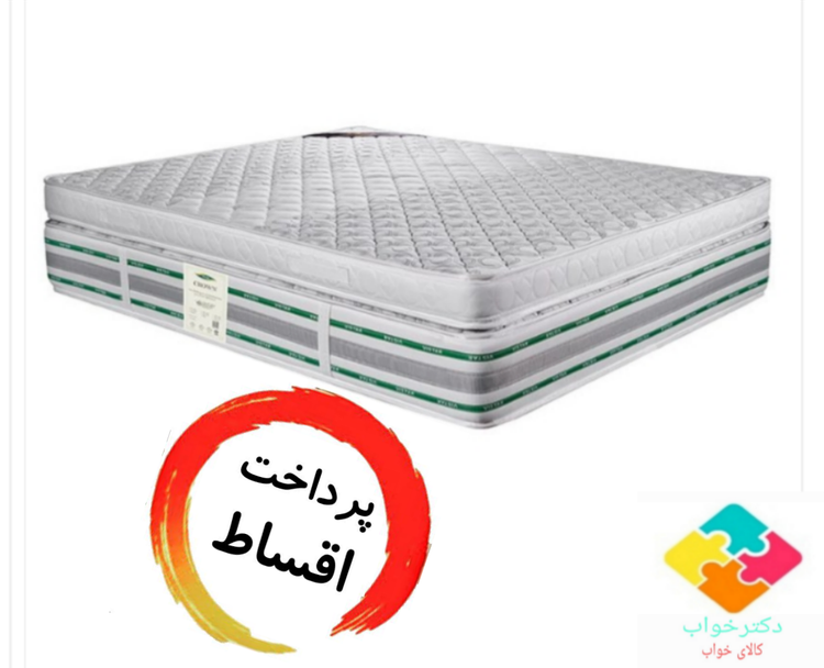 تشک ویستر مدل کرون ویستر،سایز ۹۰×۲۰۰.یک نفره.فنر منفصل و مموری